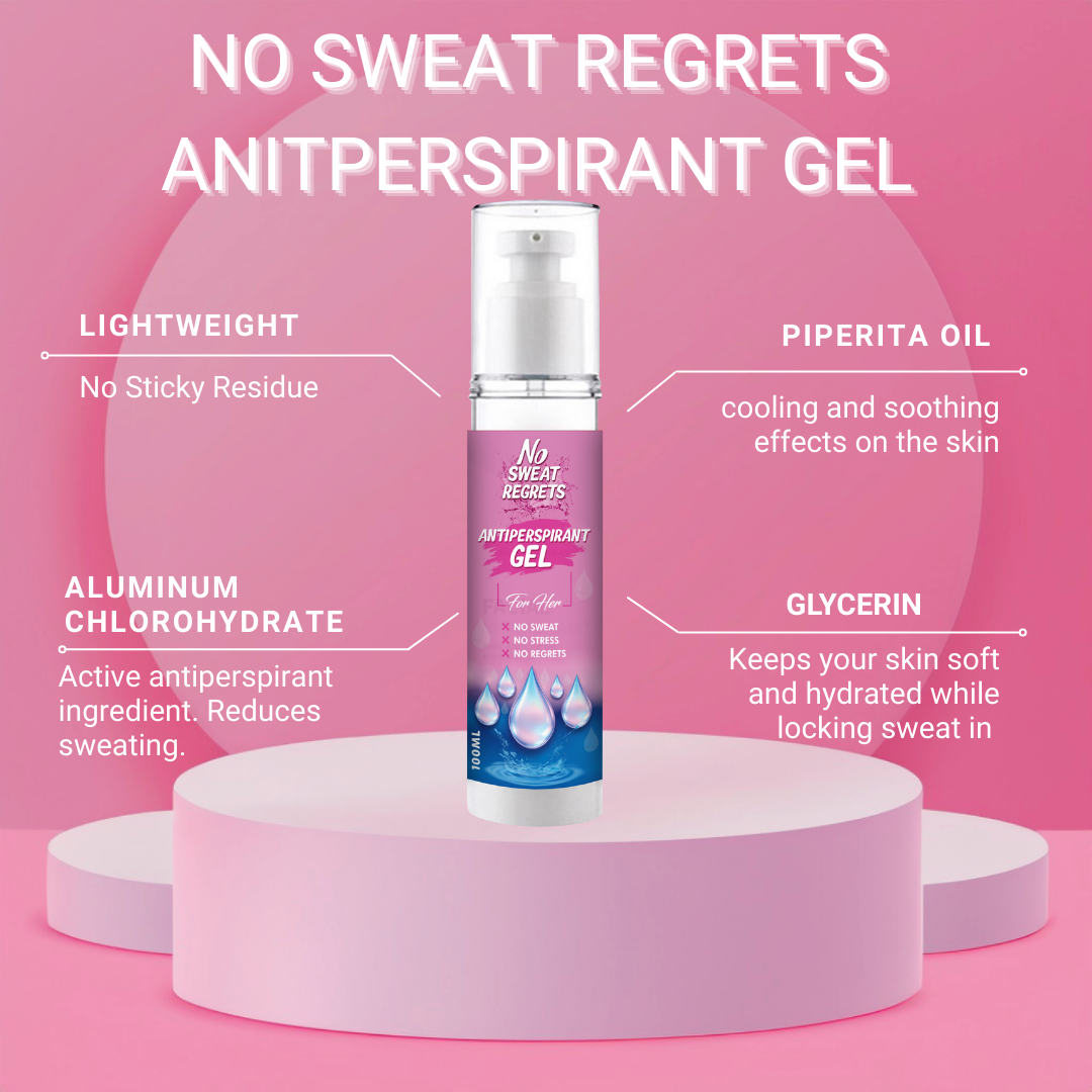 No Sweat Regrets Antiperspirant Gel